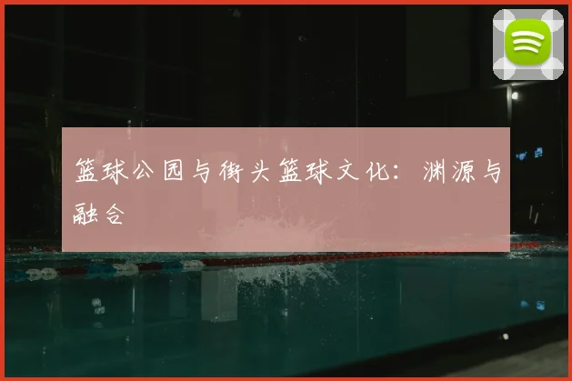 篮球公园与街头篮球文化：渊源与融合